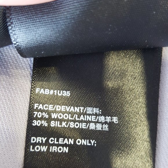 Lafayette 148 New York ! Barrow Straight-Leg Wool-Silk Pants - Picture 7 of 8